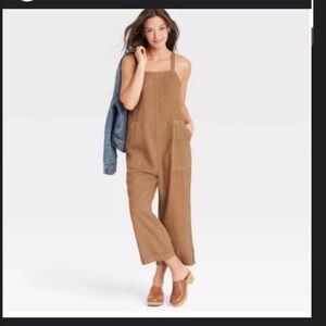 Universal thread Women's Brown Jumpsuit